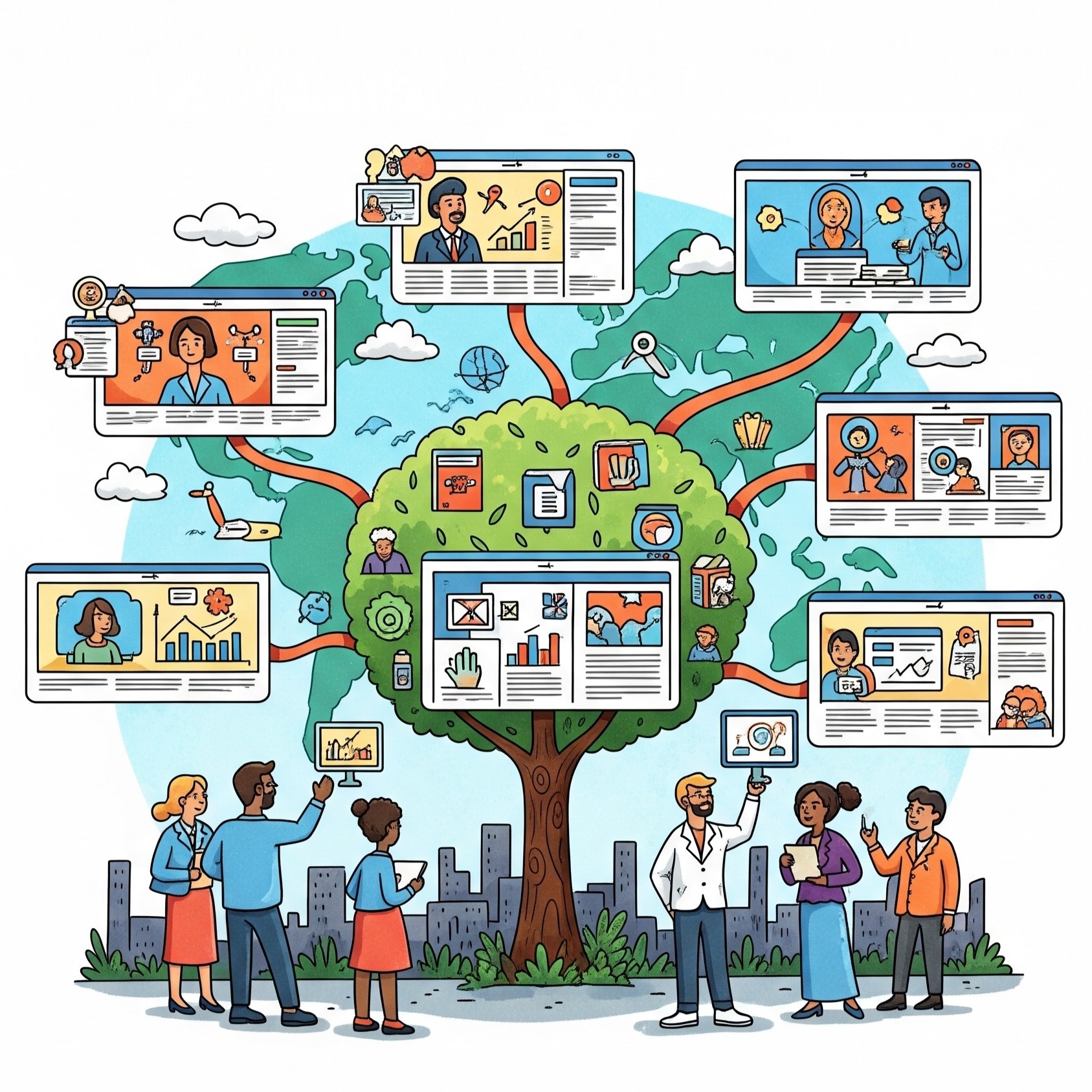 Image to represent real world examples