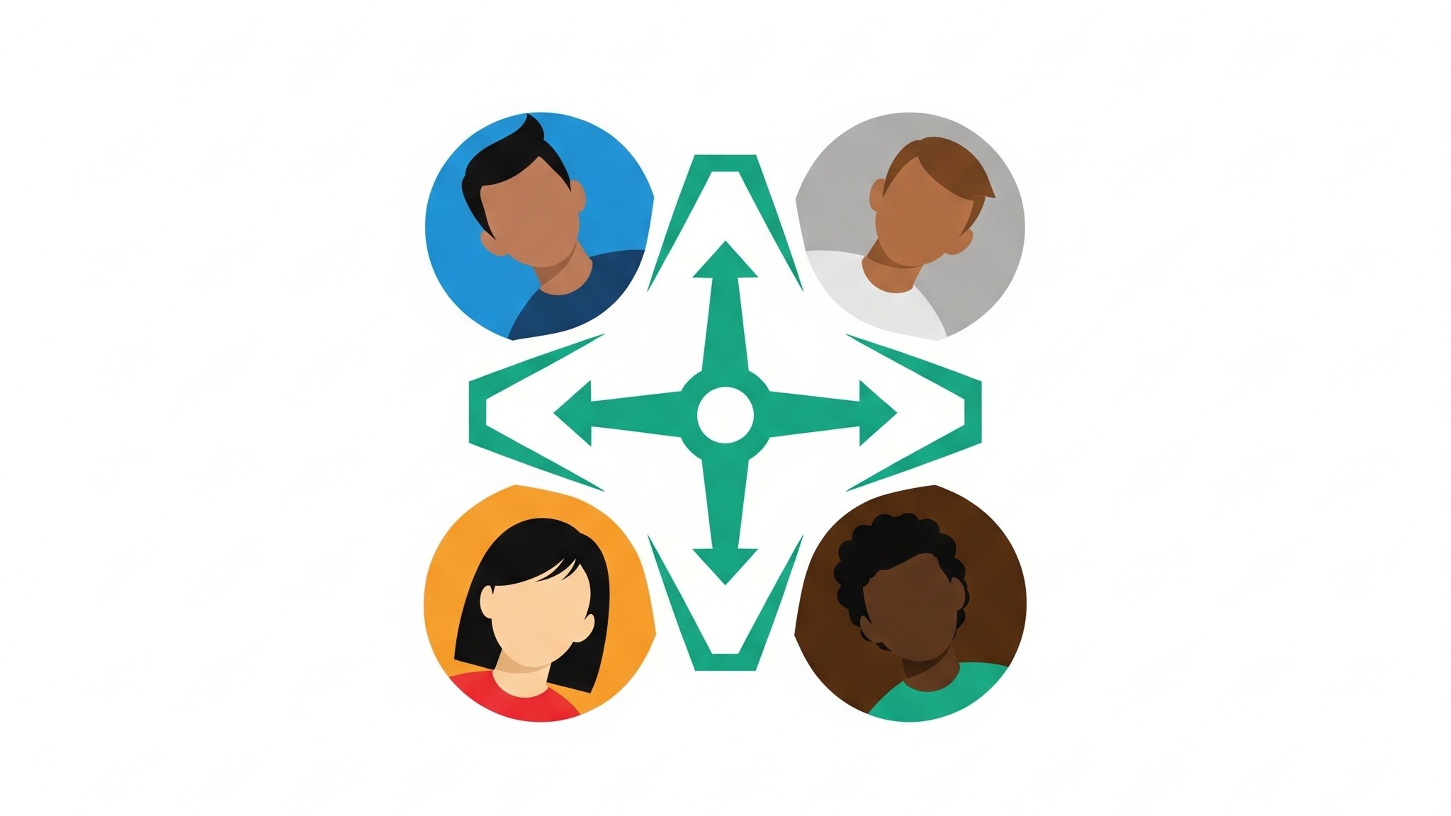 Icon image to represent working - steering groups